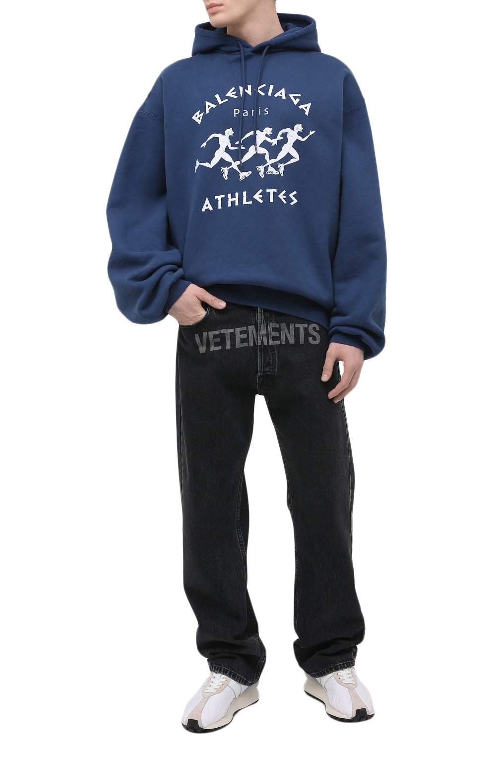 Хлопковое худи BALENCIAGA, арт. 641679/TJVI7, фото 2