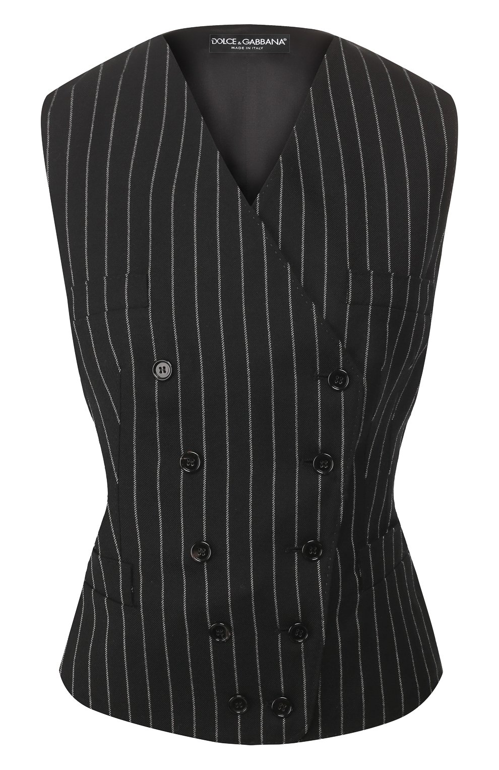 Жилет из смеси шерсти и шелка DOLCE & GABBANA, арт. F79T0T/FR2XI, фото 1