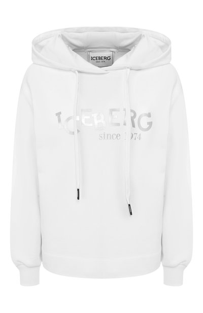 Женский хлопковое худи ICEBERG, арт. 20E I2P0/E041/6302