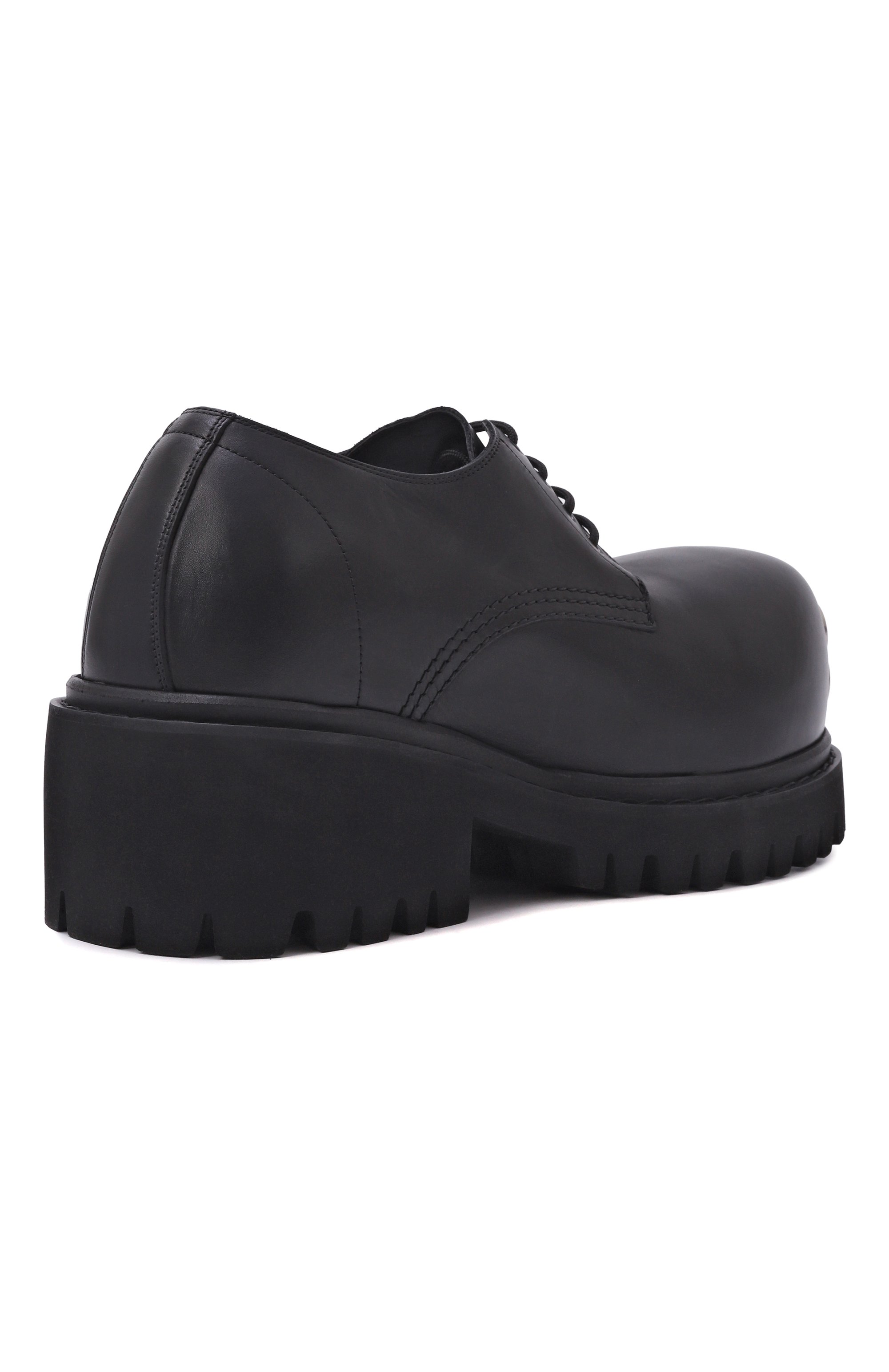 Кожаные дерби stomper BALENCIAGA, арт. 807326/WCDA0, фото 5
