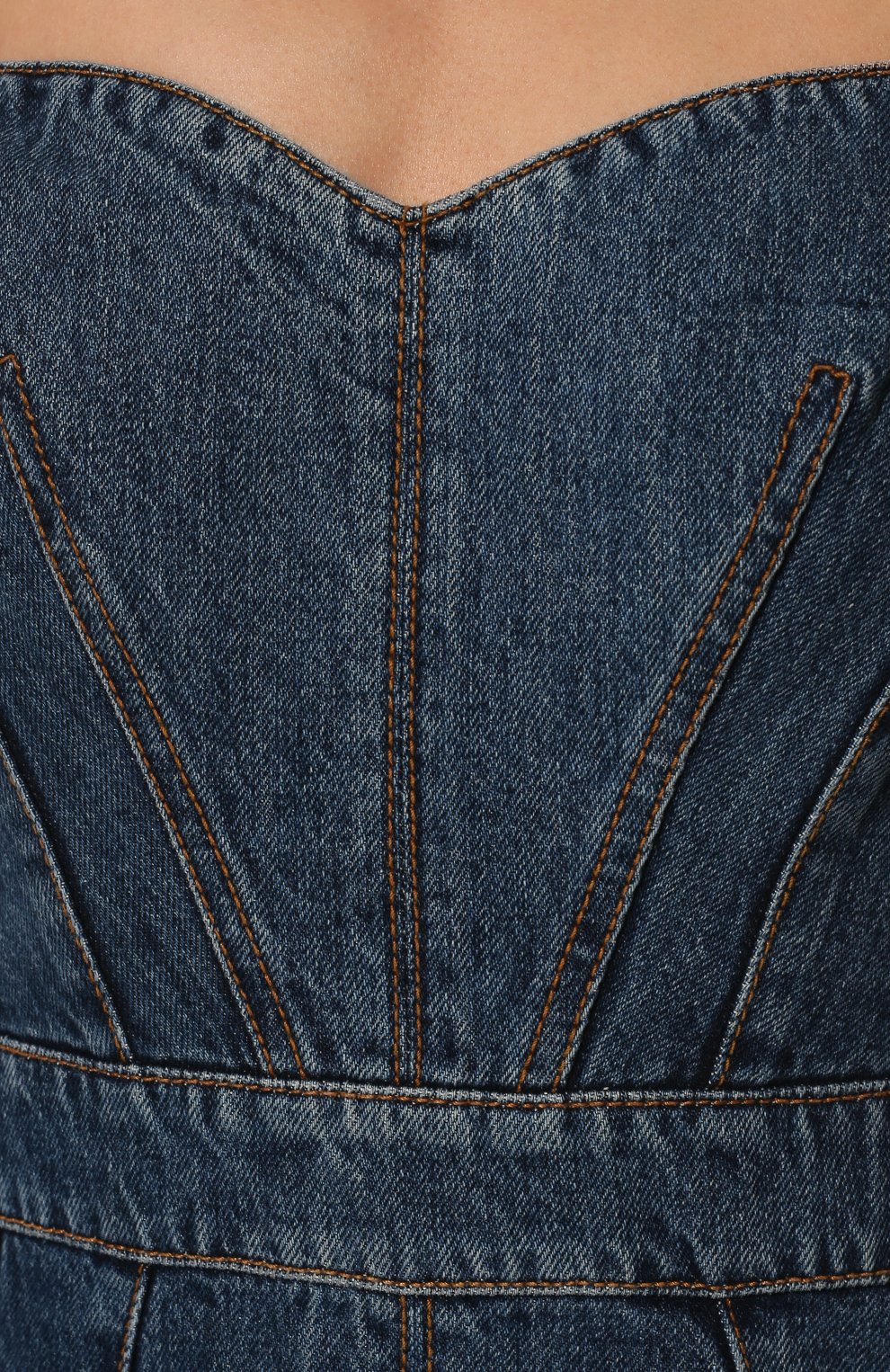 Джинсовое платье ALEXANDER MCQUEEN, арт. 682942/QMABP, фото 5