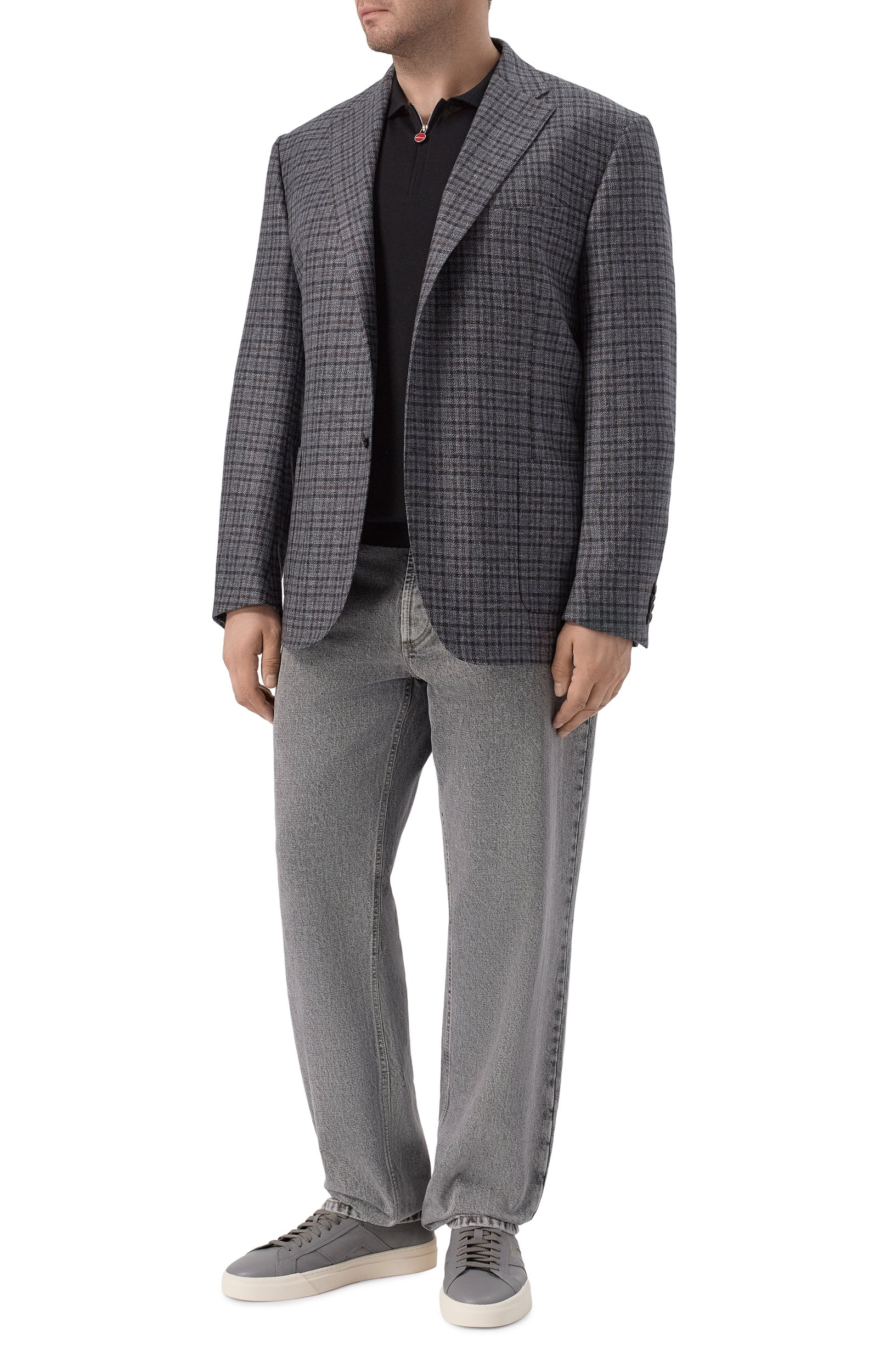 Шерстяной пиджак CORNELIANI голубого цвета по цене 127500 руб., арт. 28X018/2A16226, фото 2 Шерстяной пиджак CORNELIANI, арт. 28X018/2A16226, фото 2