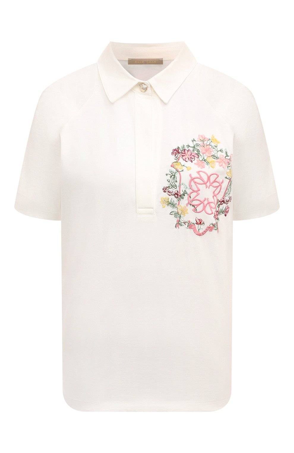 Хлопковое поло ELIE SAAB, арт. TS003, фото 1