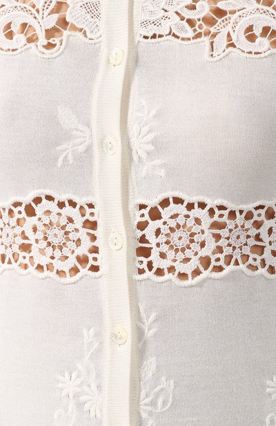 Кардиган из смеси шелка и хлопка DOLCE & GABBANA, арт. FX359T/JASFF, фото 5