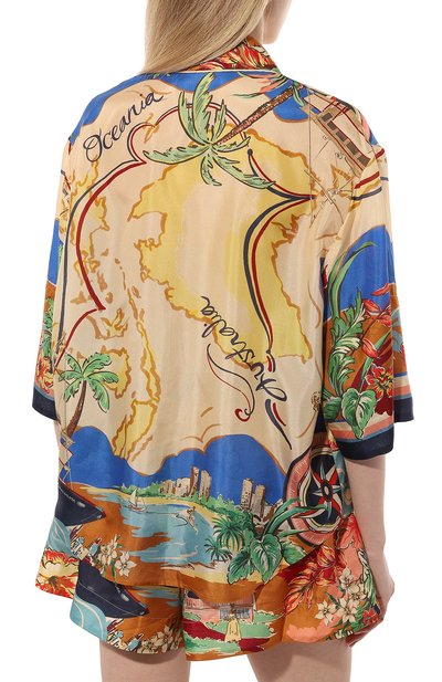 Шелковая блузка ZIMMERMANN, арт. 8477TRS241, фото 4