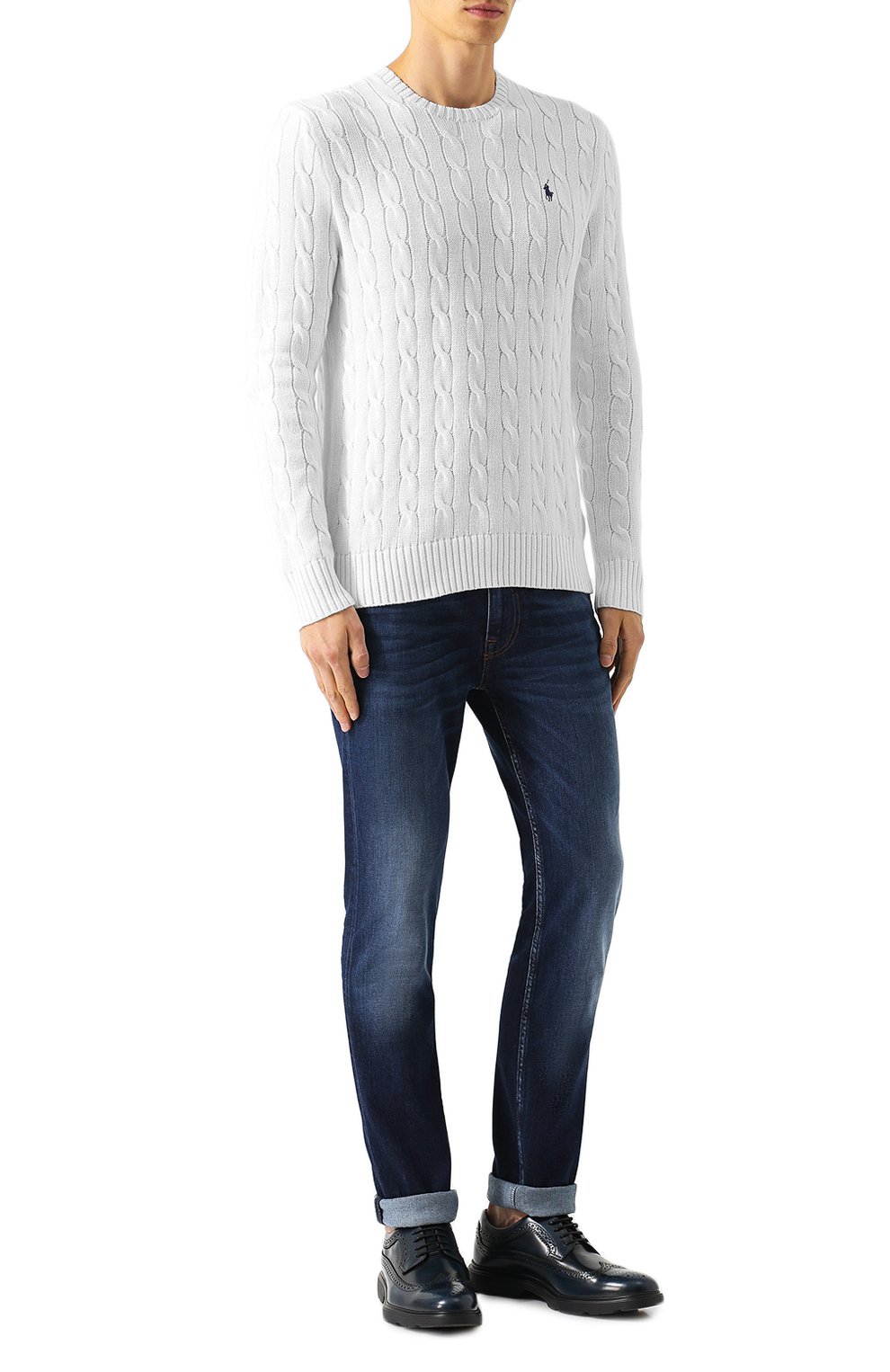 Хлопковый джемпер POLO RALPH LAUREN, арт. 710702613, фото 2