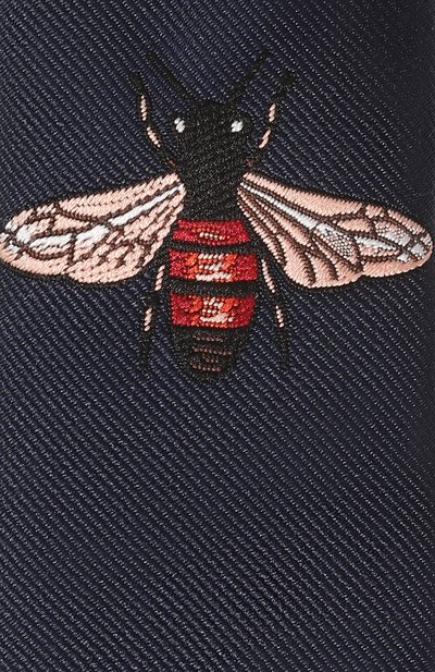 Шелковый галстук GUCCI, арт. 452176 4E002, фото 4