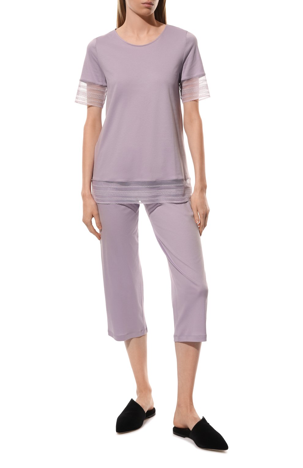 Хлопковая пижама HANRO, арт. 076725, фото 2