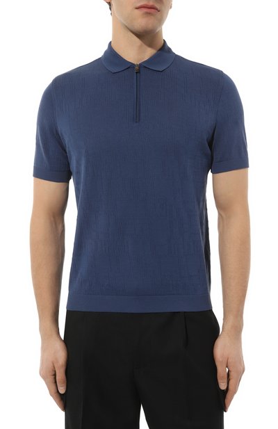 Хлопковое поло CORNELIANI, арт. 93G515-9325021, фото 3
