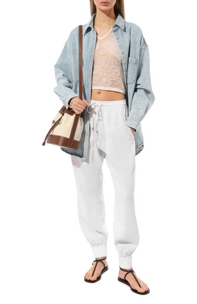 Льняные джоггеры BOSS, арт. 50489679, фото 2