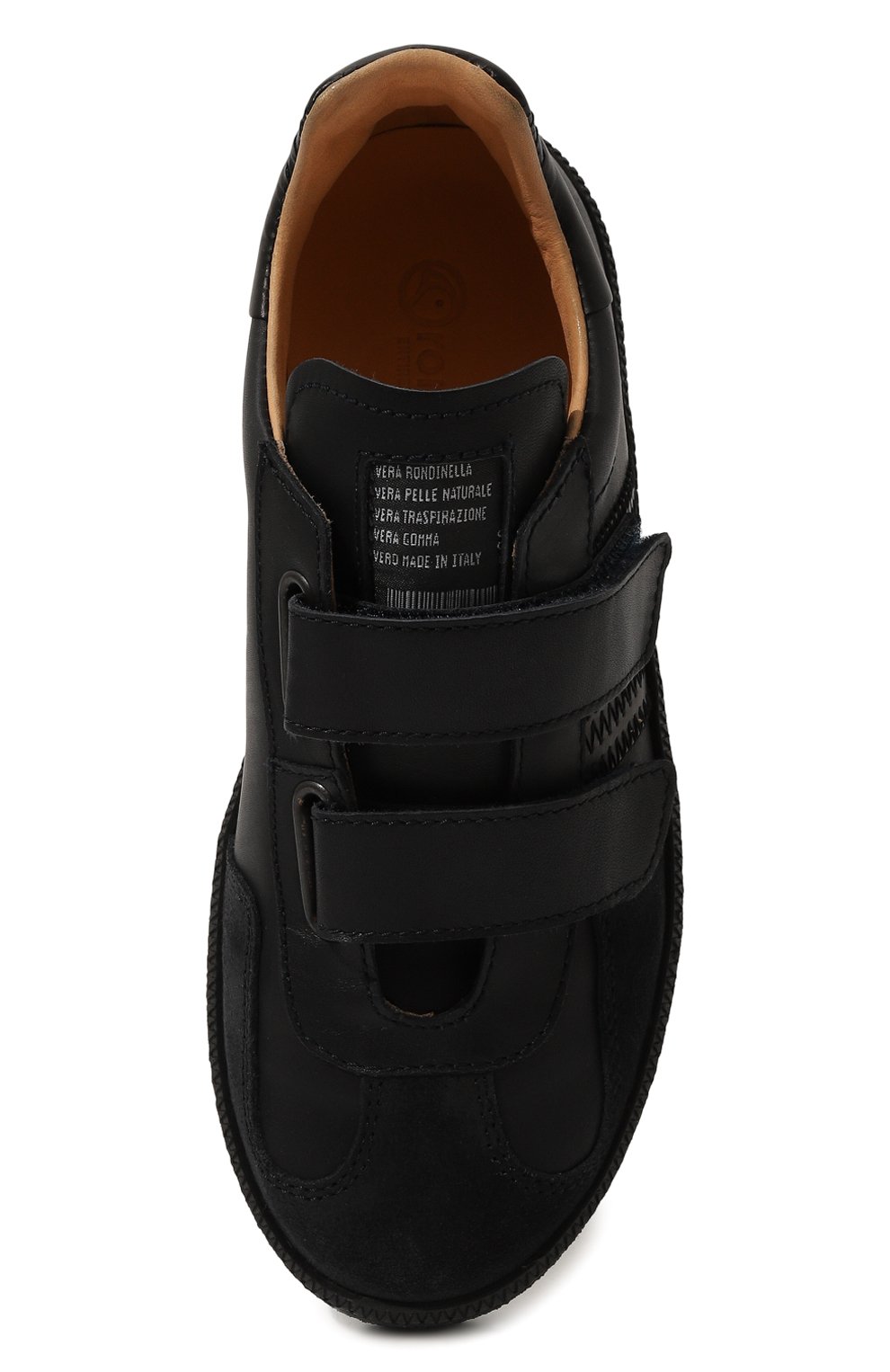 Кожаные кеды RONDINELLA, арт. 12141-1B/31-33, фото 4