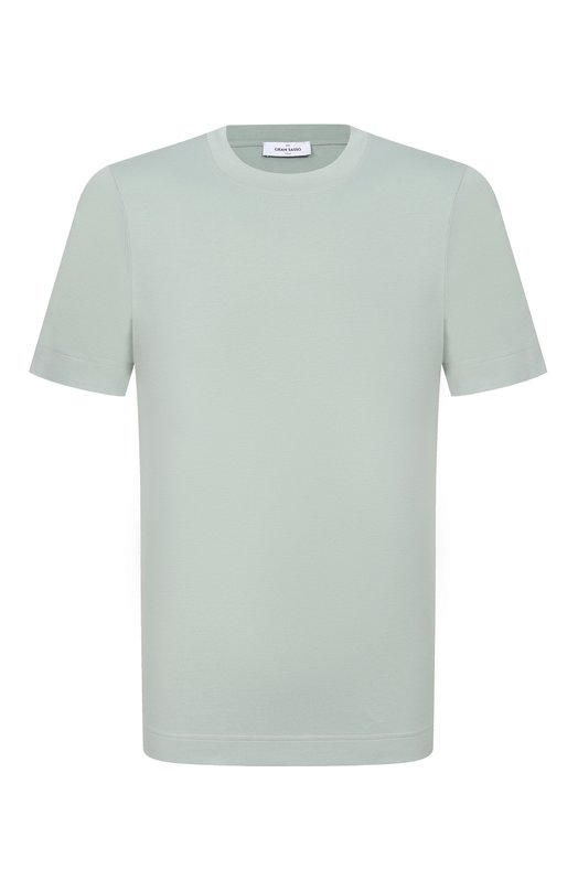 Хлопковая футболка Gran Sasso 60139/81001 Голубой 60139/81001