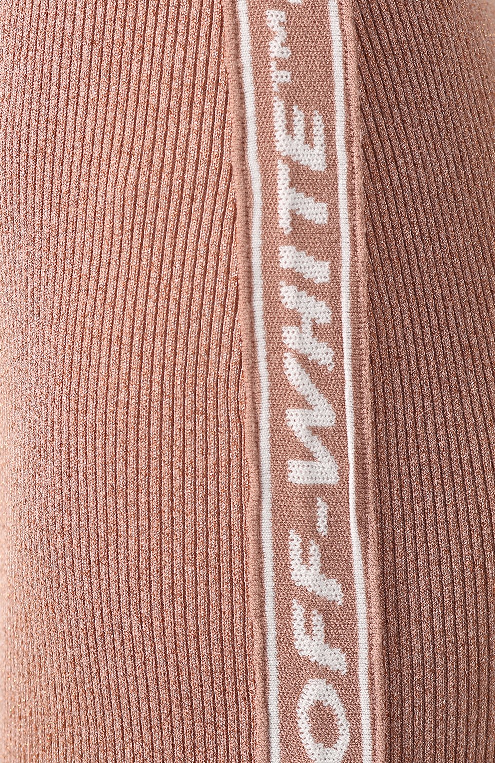 Платье OFF-WHITE бежевого цвета по цене 67950 руб., арт. 0WHI016E19E78077B500, фото 5 Платье OFF-WHITE, арт. 0WHI016E19E78077B500, фото 5