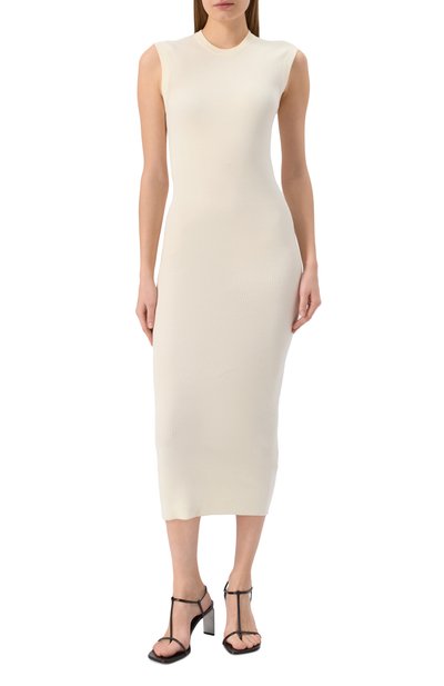 Хлопковое платье JIL SANDER, арт. J40CT0202-J15410, фото 3