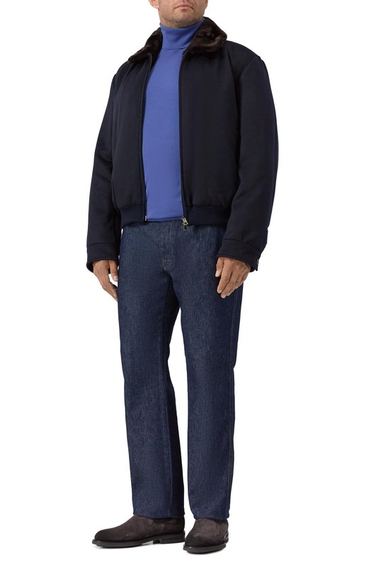 Шерстяная водолазка MVST M0-M25.1MM.K406/44-60 Синий  M0-M25.1MM.K406/44-60 Фото 2