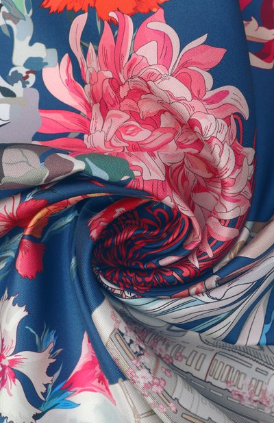 Шелковый платок about flowers and travel RADICAL CHIC, арт. 710992.07.02, фото 3