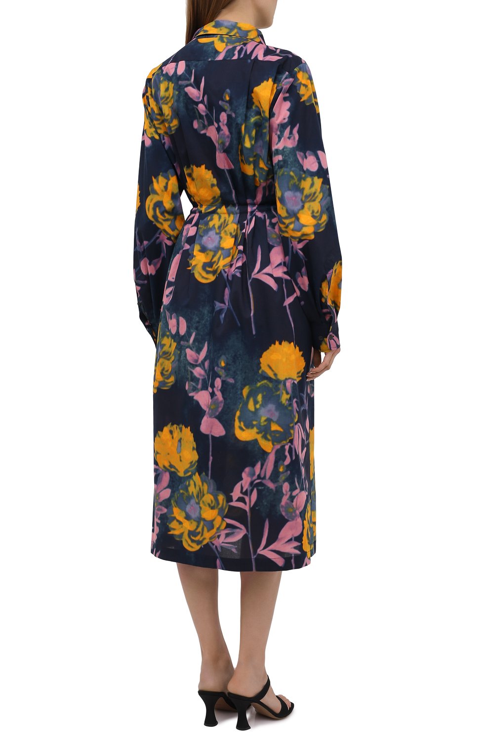 Хлопковое платье DRIES VAN NOTEN, арт. 211-31031-2084, фото 4