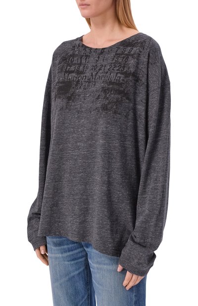 Хлопковый лонгслив MAISON MARGIELA, арт. S51GC0556/M20162, фото 3