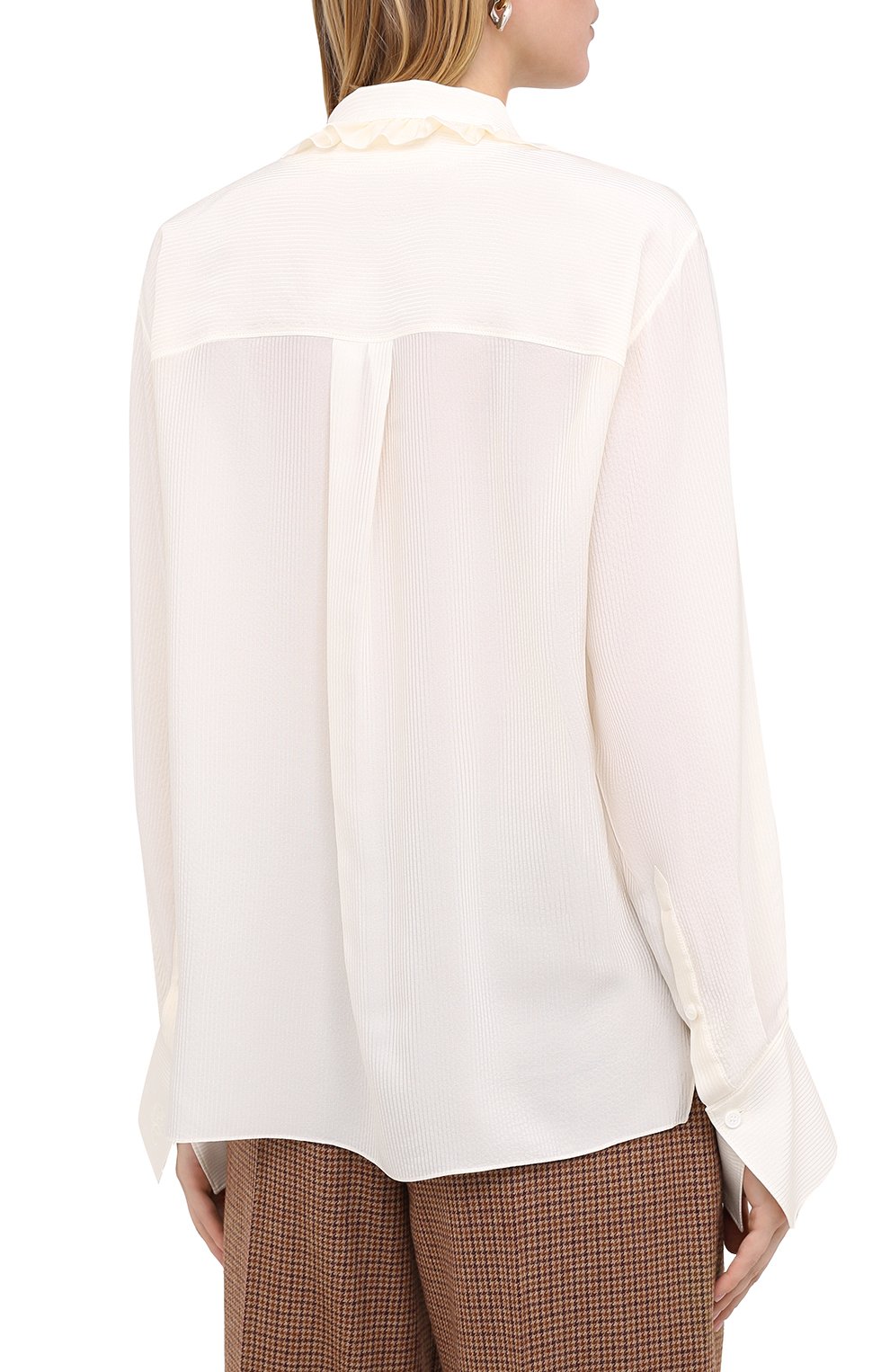 Шелковая блузка CHLOÉ, арт. CHC20AHT20317, фото 5