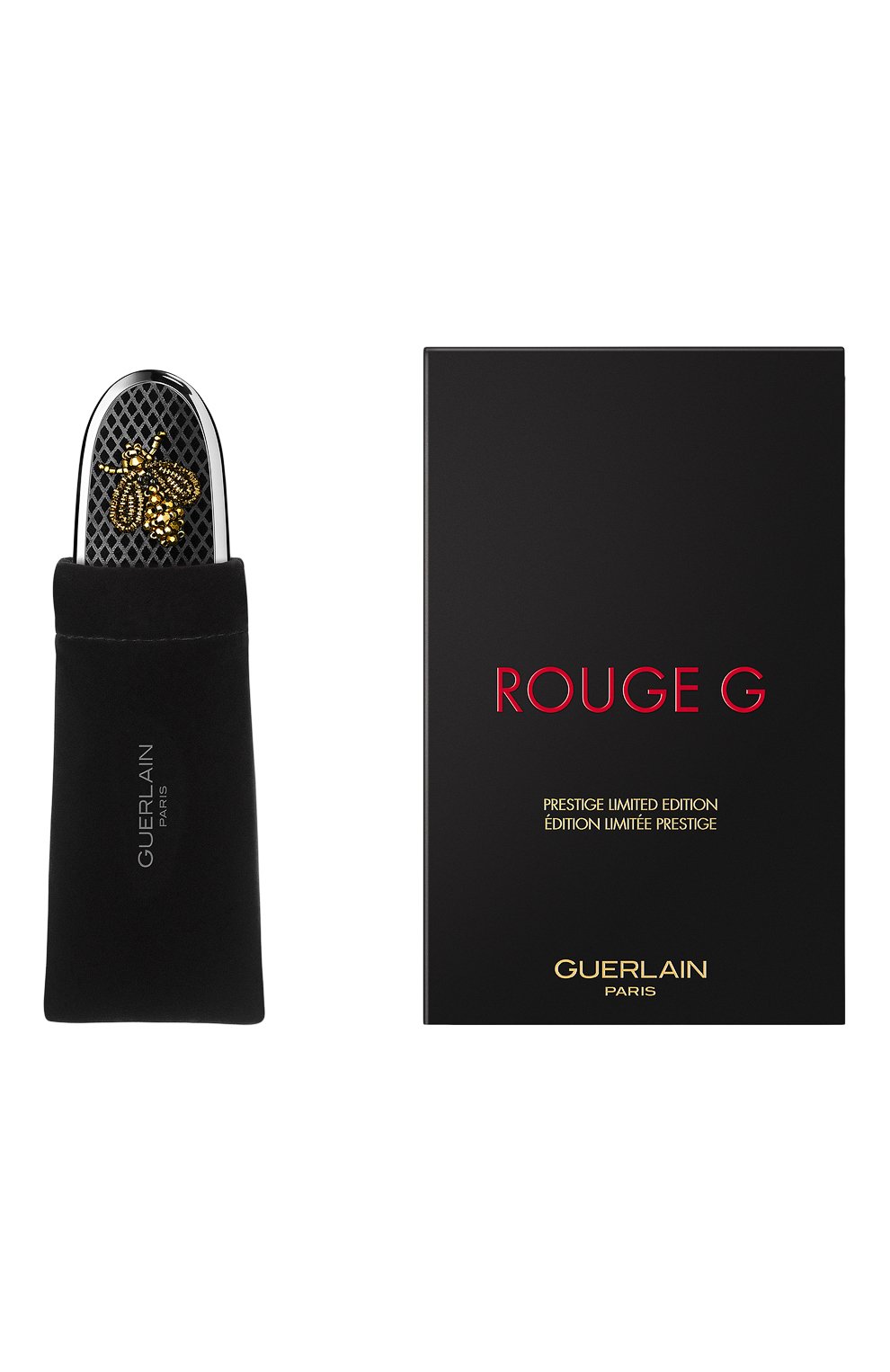 Набор rouge: лимитированный футляр bee sequins+ губная помада rouge g, №214 GUERLAIN, арт. G043558, фото 2