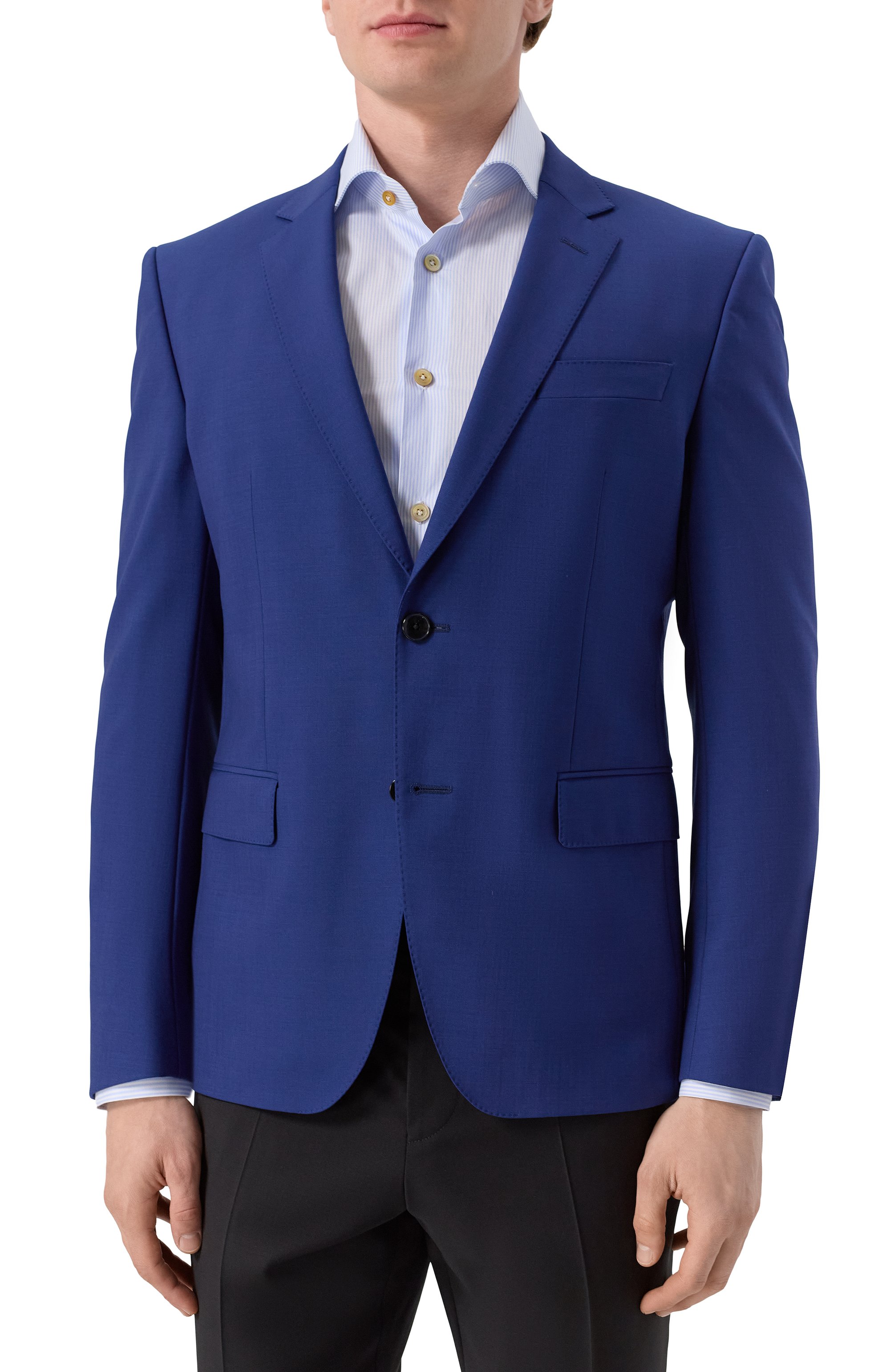 Шерстяной пиджак BOSS, арт. 50479994, фото 5