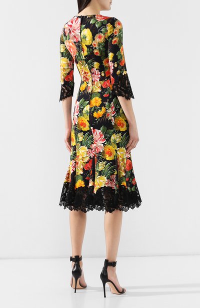 Платье с принтом DOLCE & GABBANA, арт. F6D2RT/FSRJ9, фото 4