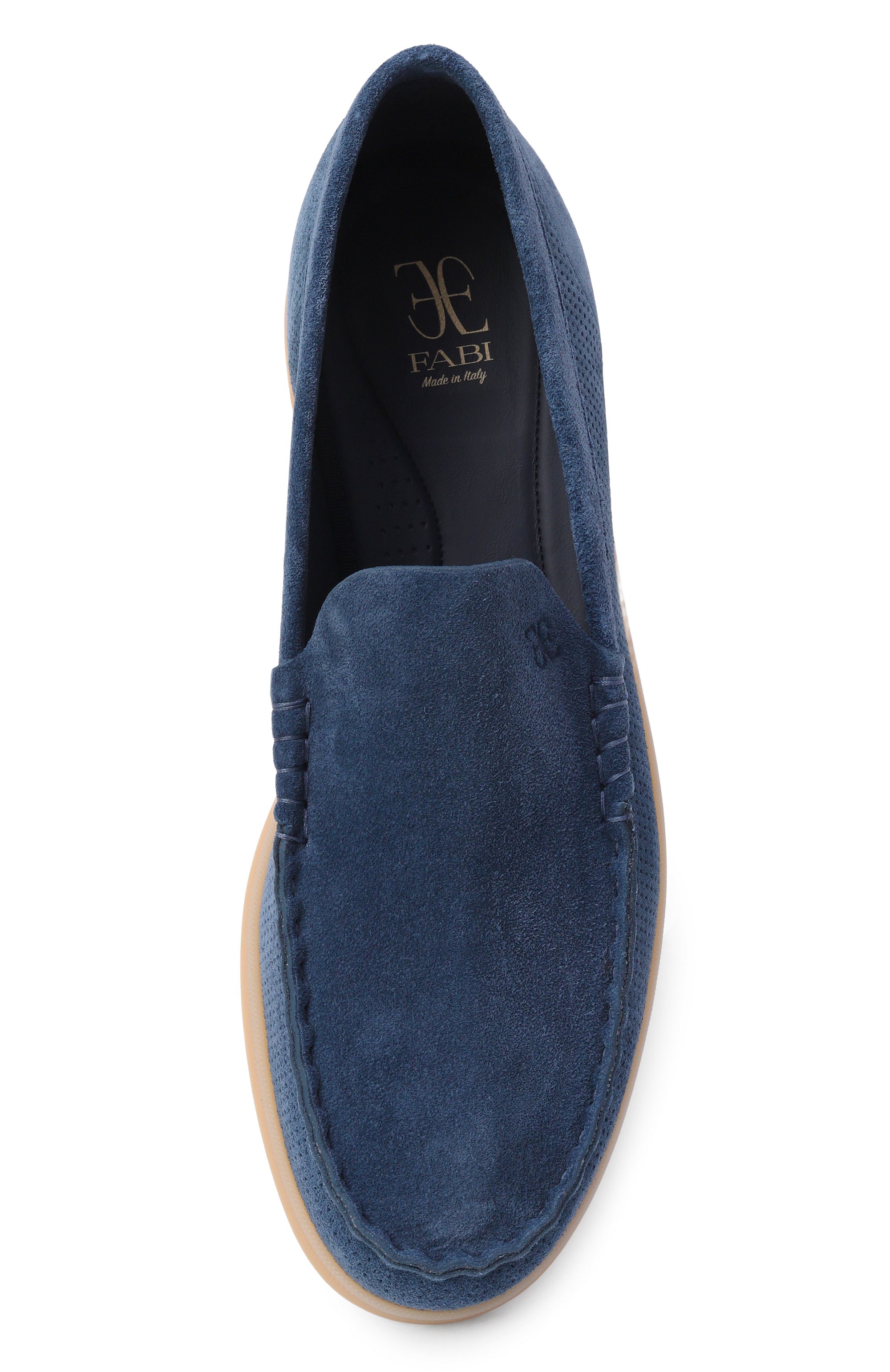 Замшевые лоферы FABI, арт. FU1465/VEL0UR, фото 5