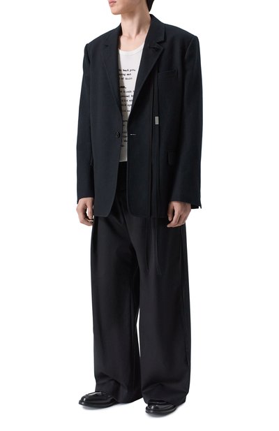 Мужские хлопковые брюки ANN DEMEULEMEESTER, арт. B0013735/FA709