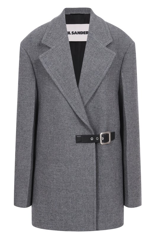 Шерстяное пальто Jil Sander J02AA0189/J40258 Серый J02AA0189/J40258