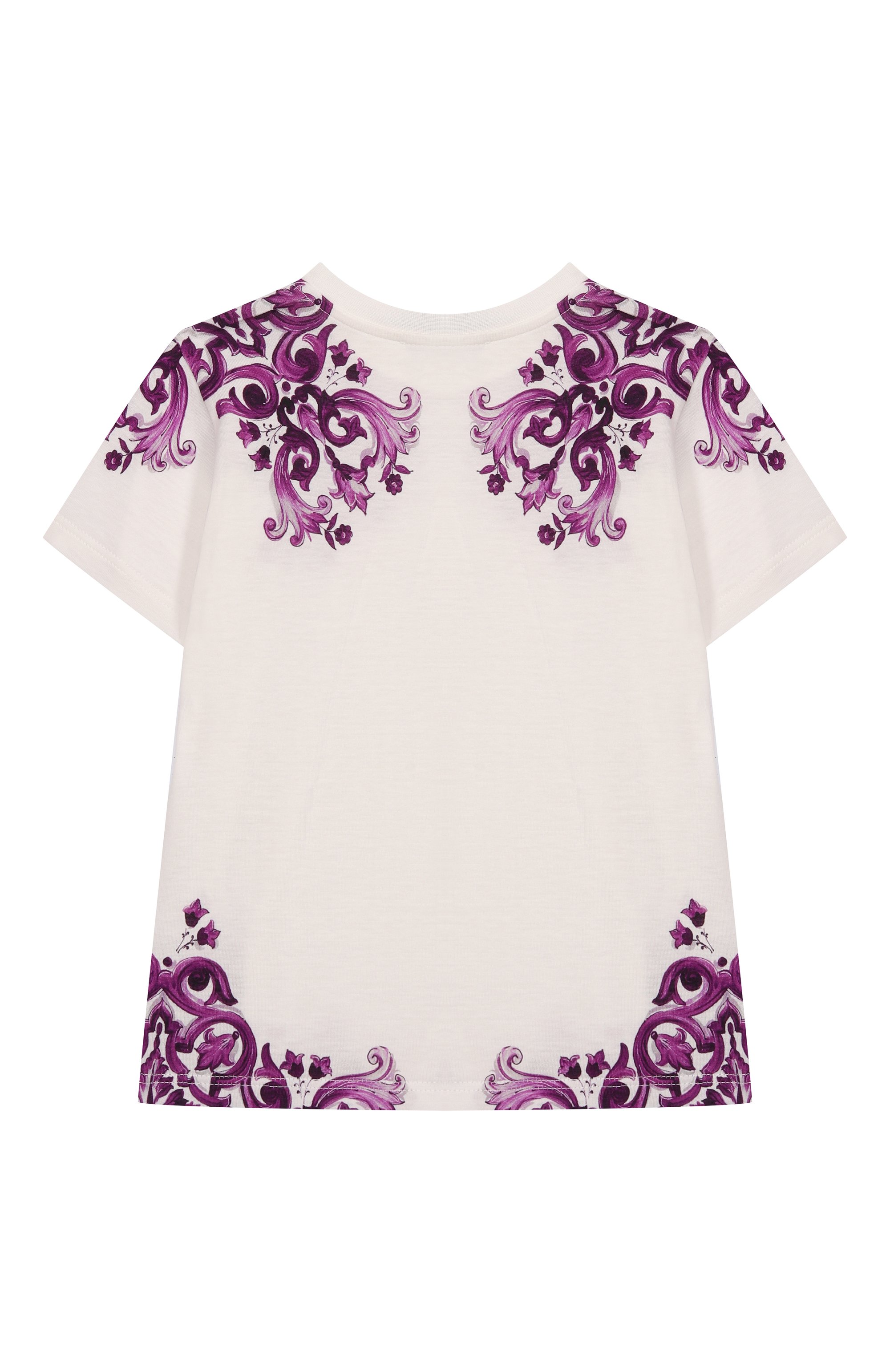 Хлопковая футболка DOLCE & GABBANA, арт. L2JTKT/II7H3, фото 2