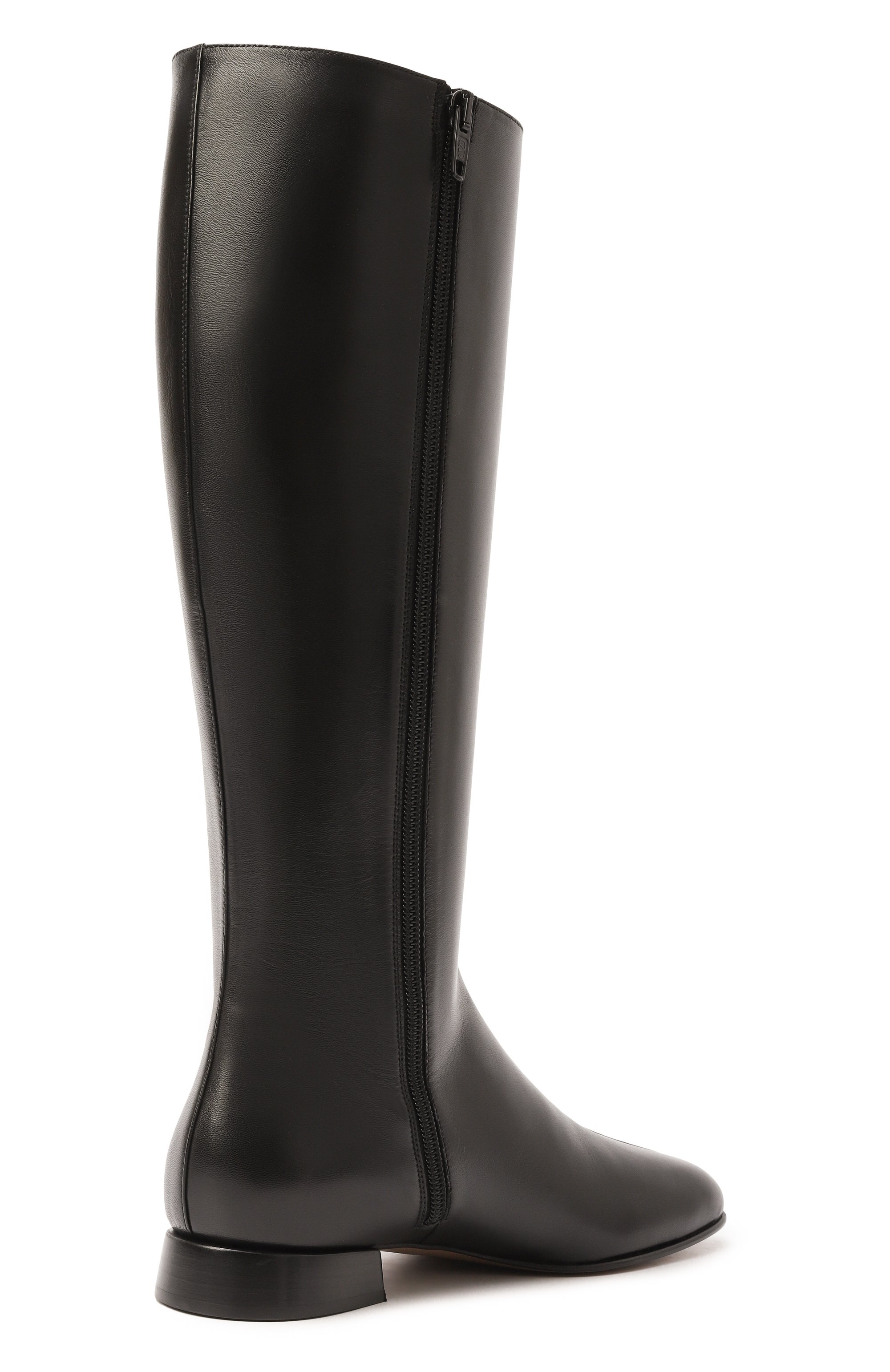 Кожаные сапоги vlogo signature VALENTINO, арт. 7W2S0LI5/DDT, фото 5