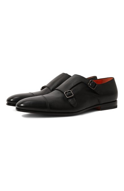 Мужские кожаные монки levante SANTONI, арт. MCLG17805SA3BSLFT50