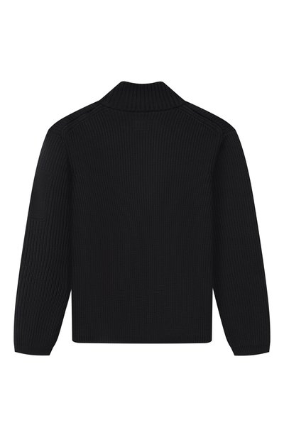 Хлопковый кардиган C.P. COMPANY темно-синего цвета по цене 24850 руб., арт. CMW00P/LHE36, фото 2 Хлопковый кардиган C.P. COMPANY, арт. CMW00P/LHE36, фото 2