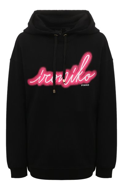 Хлопковое худи PINKO, арт. 101685/A1B0, фото 1