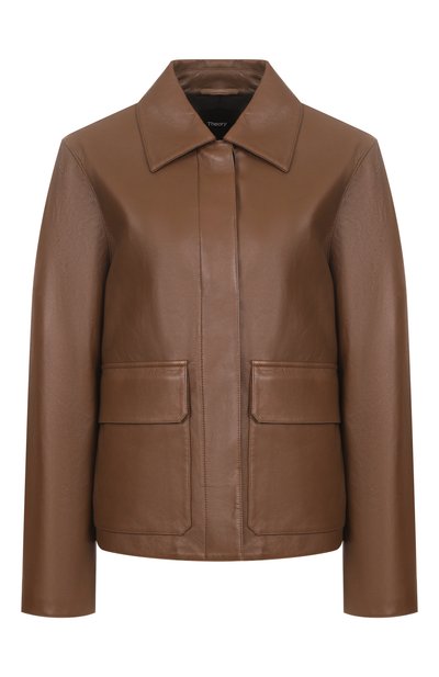 Кожаная куртка THEORY, арт. P0100405, фото 1