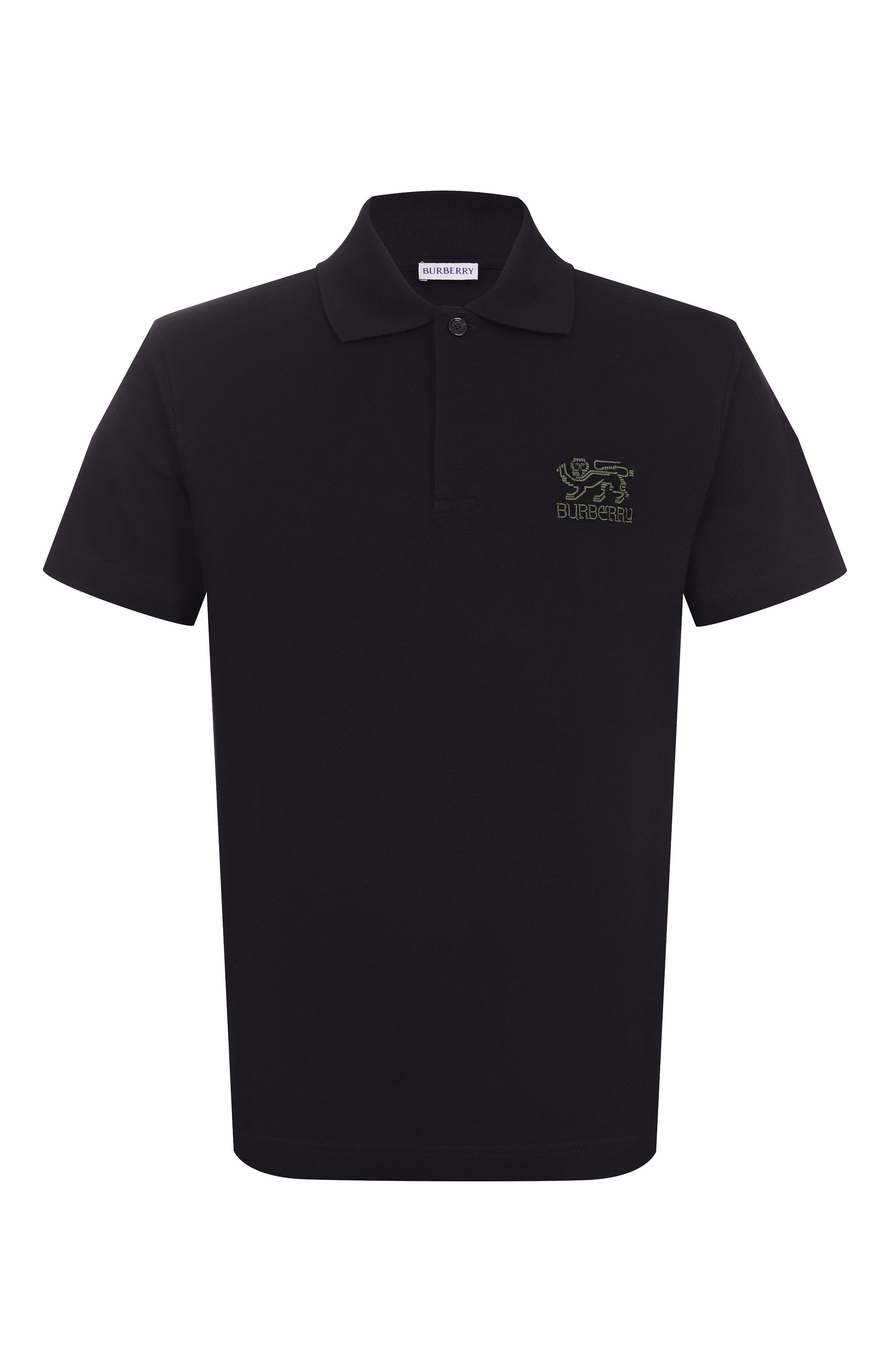 Хлопковое поло BURBERRY, арт. 8102292, фото 1