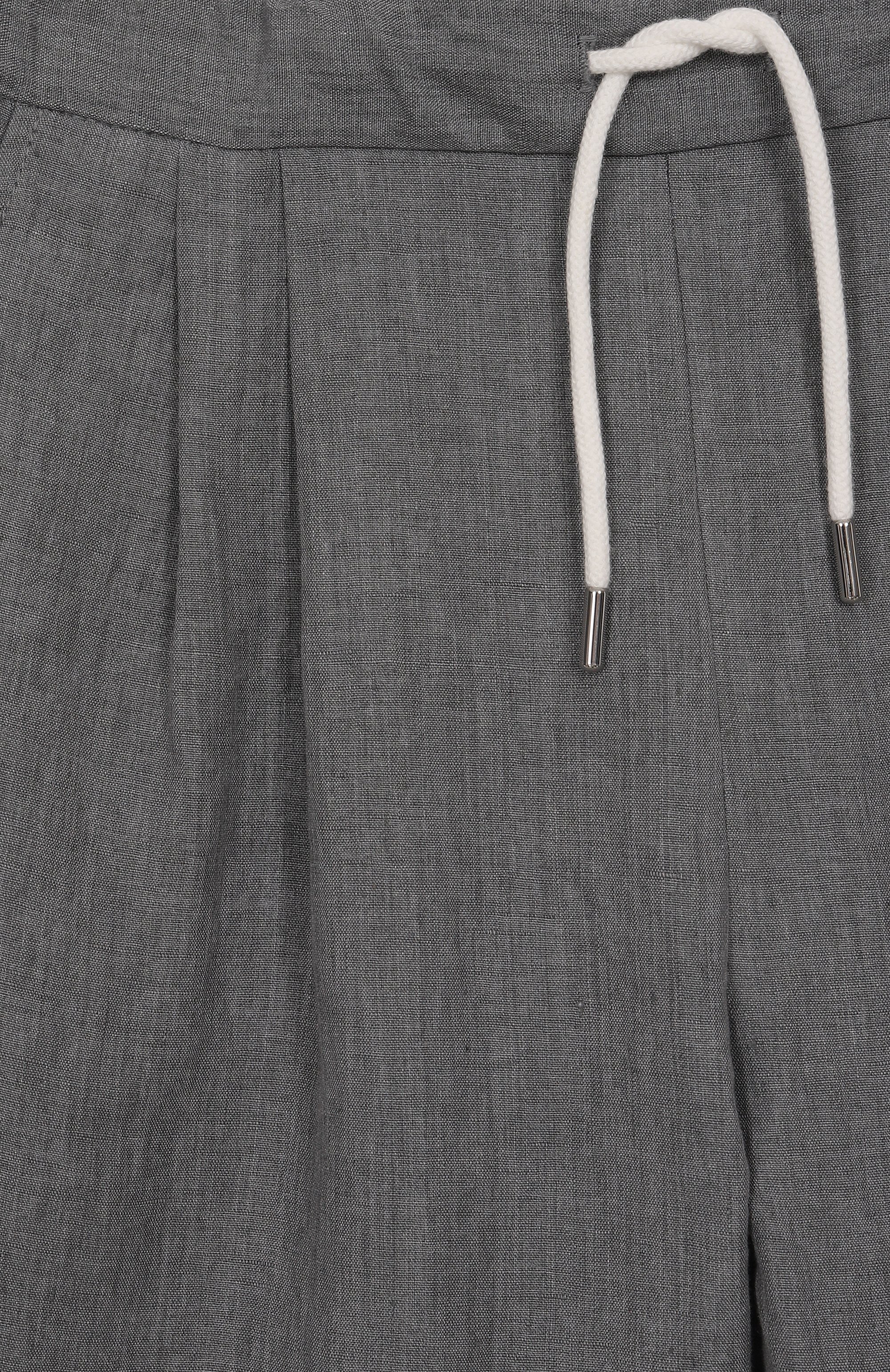 Льняные брюки BRUNELLO CUCINELLI, арт. BH249P113B, фото 3