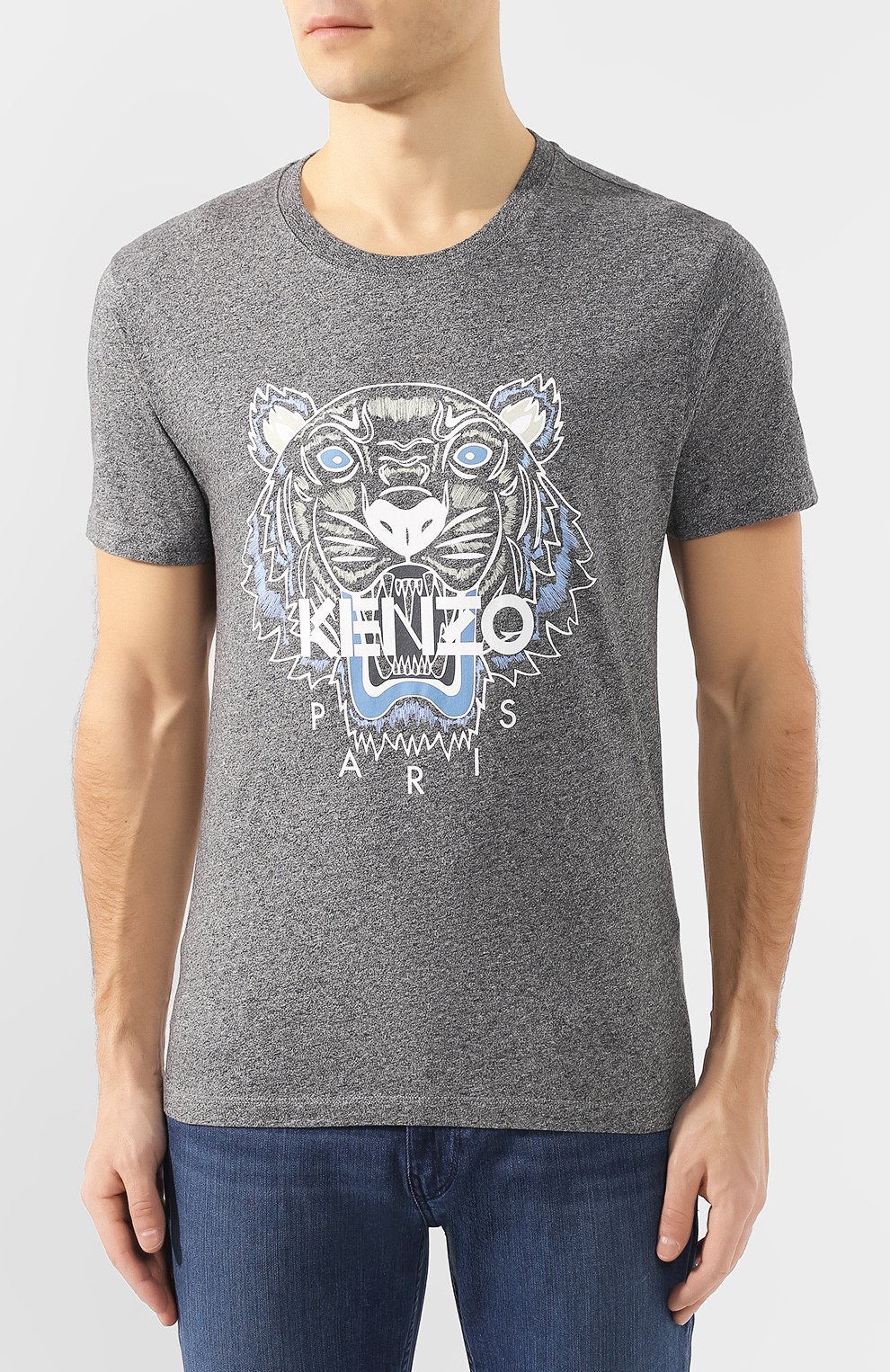 Хлопковая футболка KENZO, арт. FA55TS0504YA, фото 3
