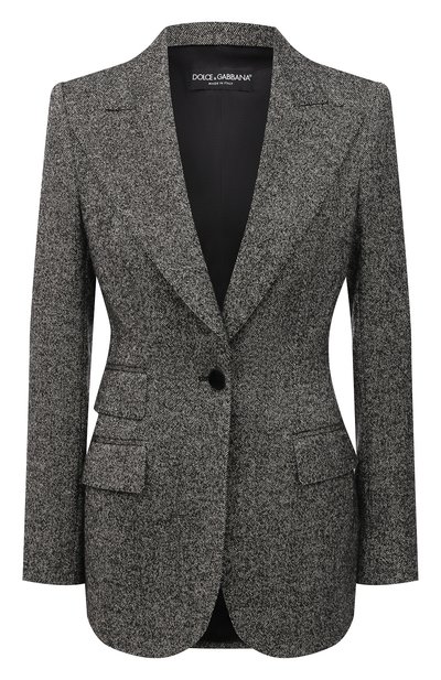 Женский шерстяной жакет DOLCE & GABBANA, арт. F29D0T/FMRAX