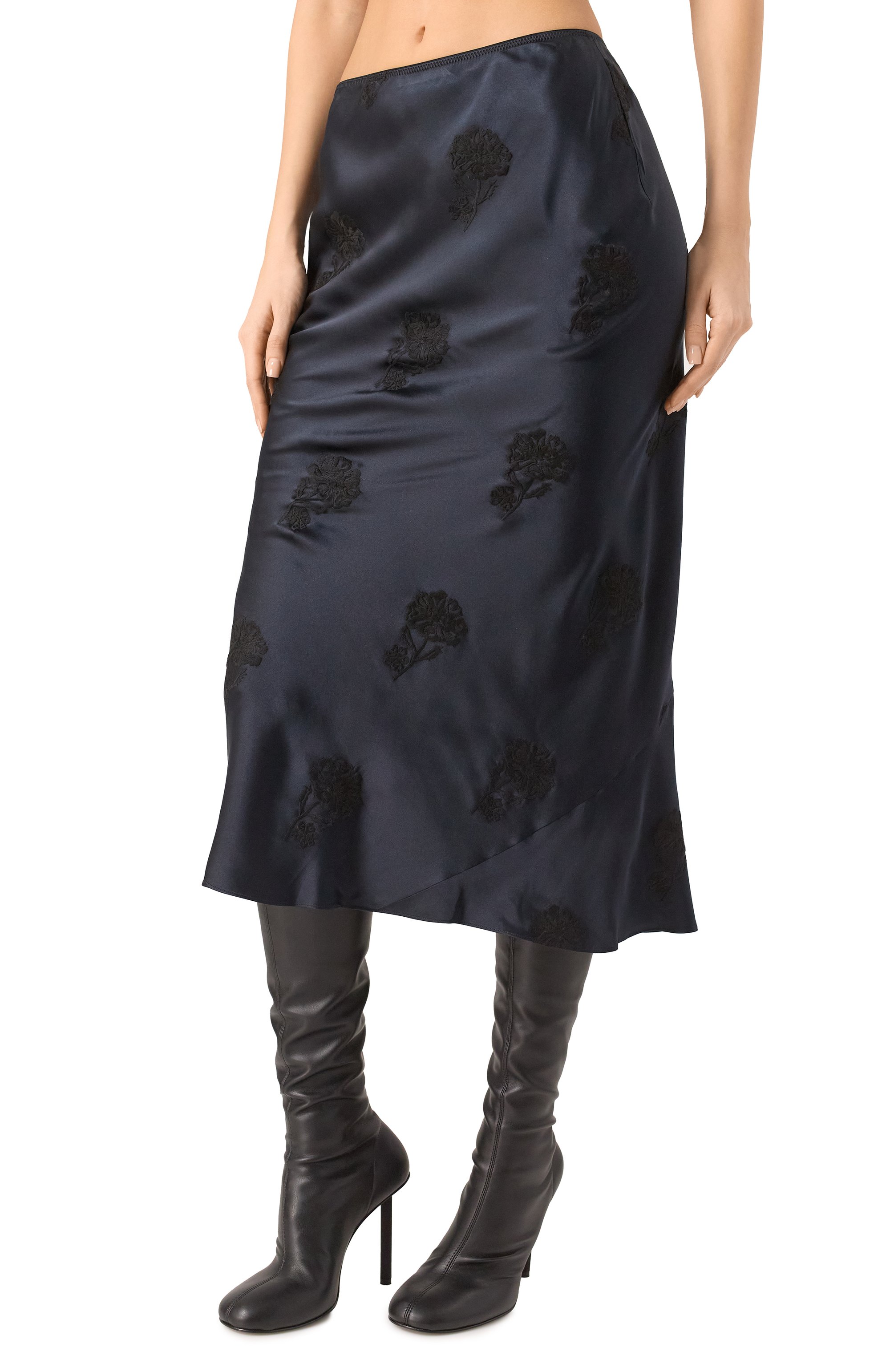 Атласная юбка DOROTHEE SCHUMACHER, арт. 849205, фото 3