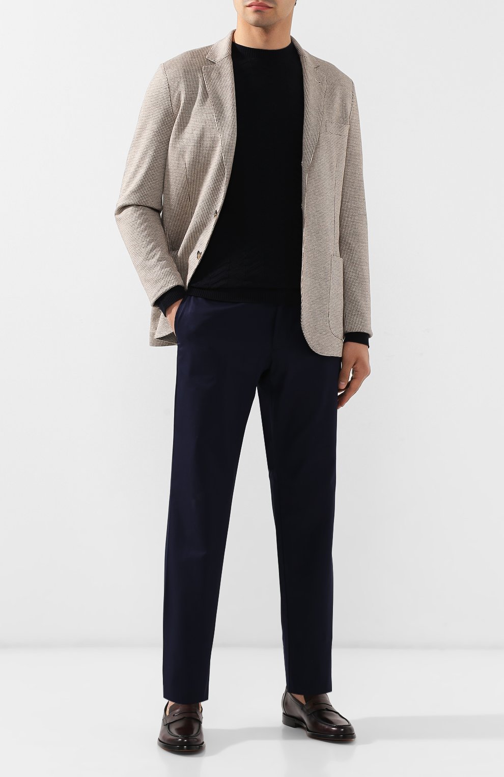 Хлопковые брюки ISAIA, арт. PNNR36/84060, фото 2