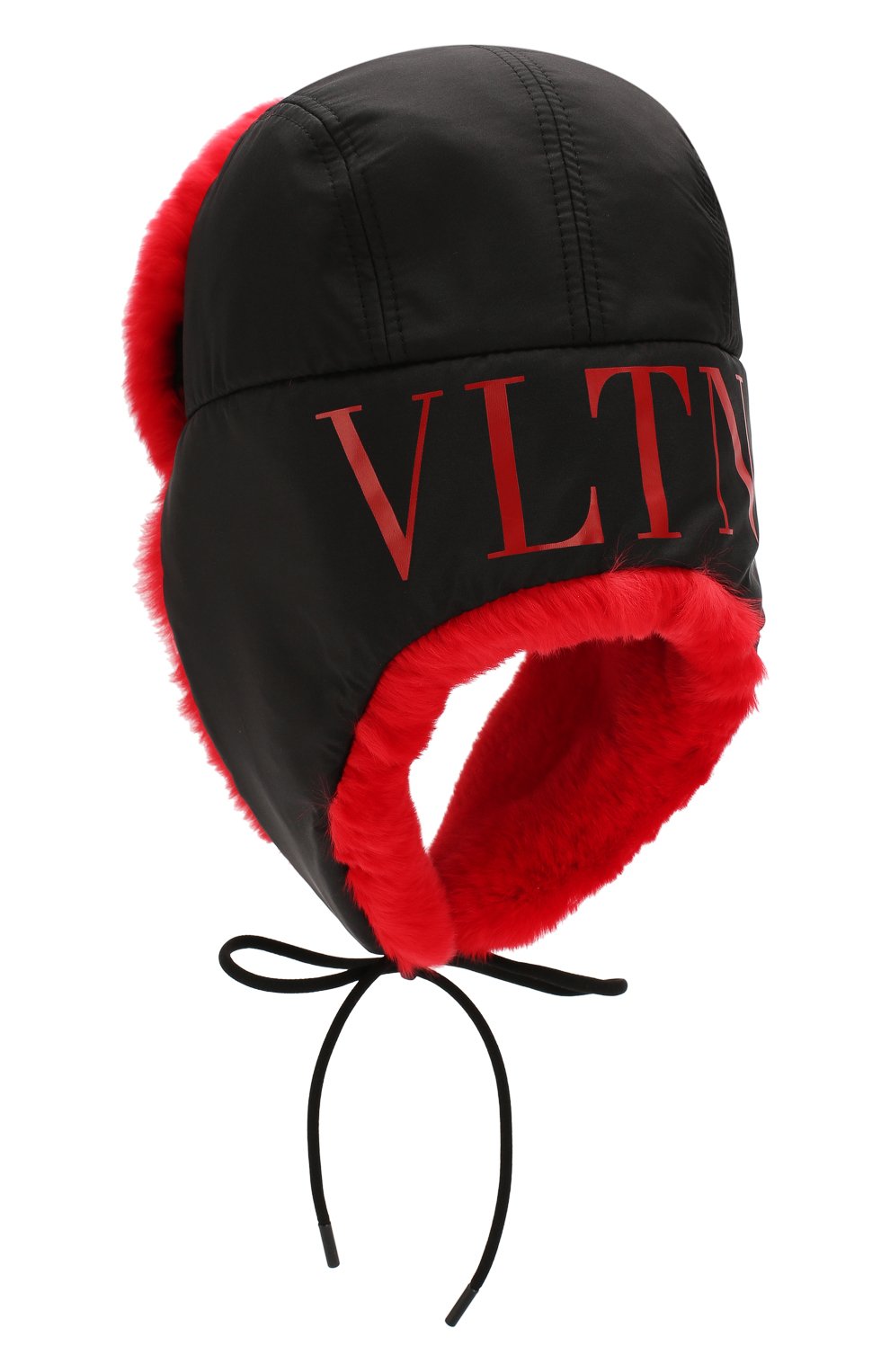 Шапка-ушанка с мехом кролика VALENTINO, арт. SW2HPA00/AEL, фото 2