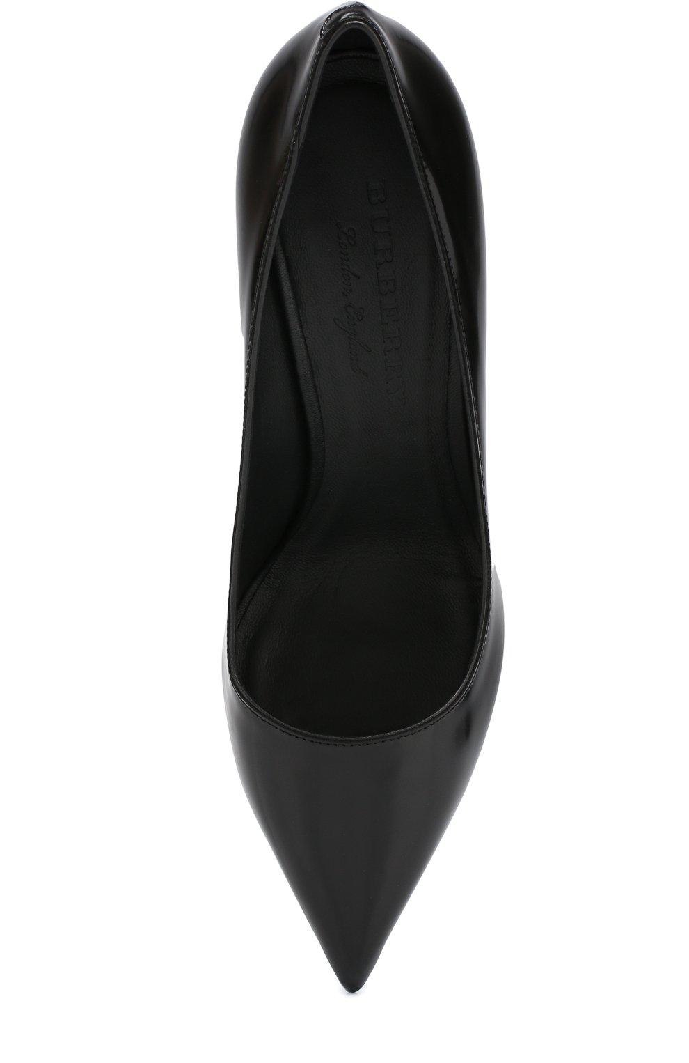 Лаковые туфли на устойчивом каблуке BURBERRY, арт. 4075695, фото 5