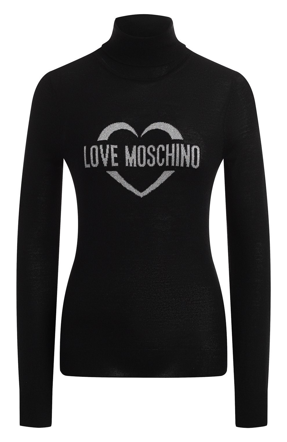 Водолазка MOSCHINO черного цвета по цене 33050 руб., арт. W S D41 10 X 1306, фото 1 Водолазка MOSCHINO, арт. W S D41 10 X 1306, фото 1