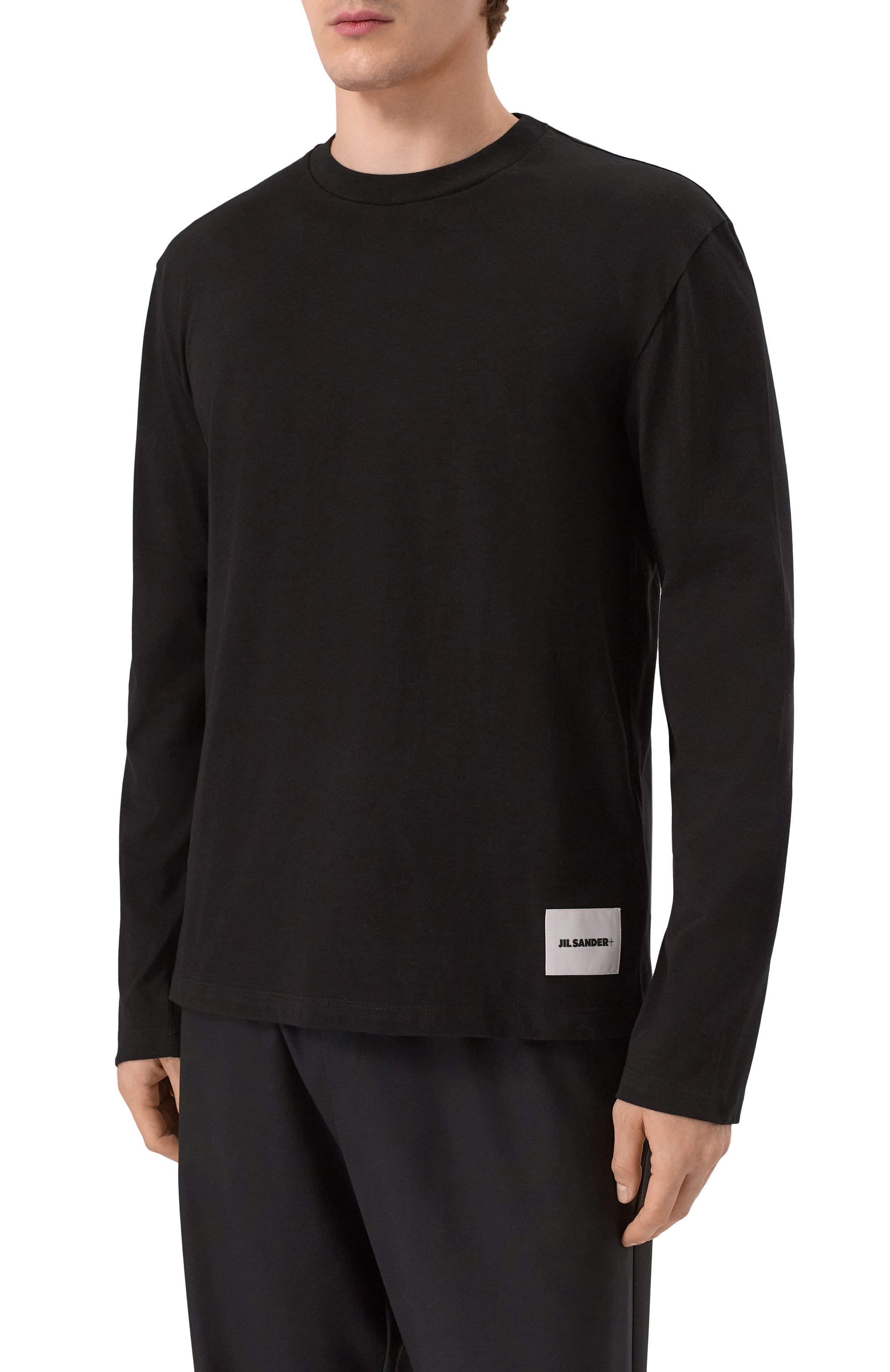 Комплект из трех лонгсливов JIL SANDER разноцветного цвета по цене 58350 руб., арт. J47GC0002/JTN254, фото 11 Комплект из трех лонгсливов JIL SANDER, арт. J47GC0002/JTN254, фото 11