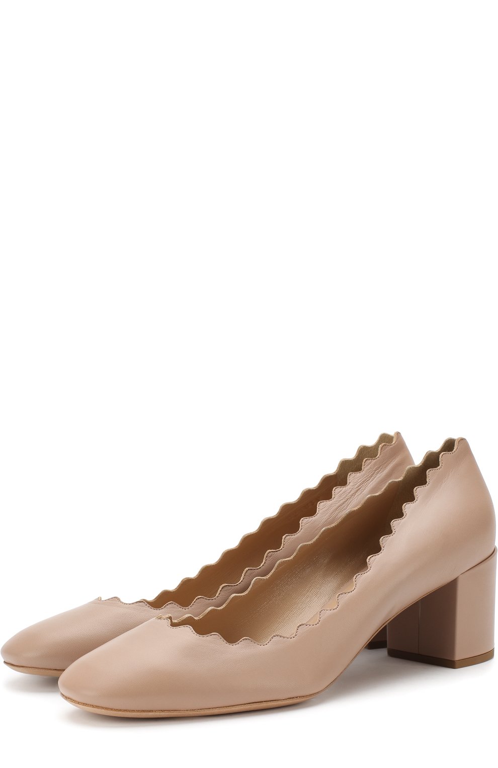 Кожаные туфли lauren CHLOÉ, арт. CHC16A23075, фото 1