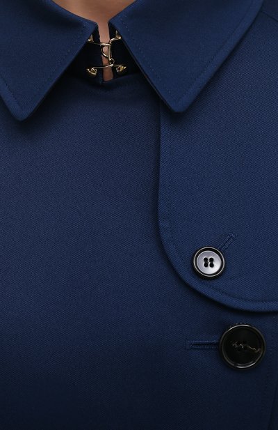 Хлопковый тренч BURBERRY, арт. 8038294, фото 5