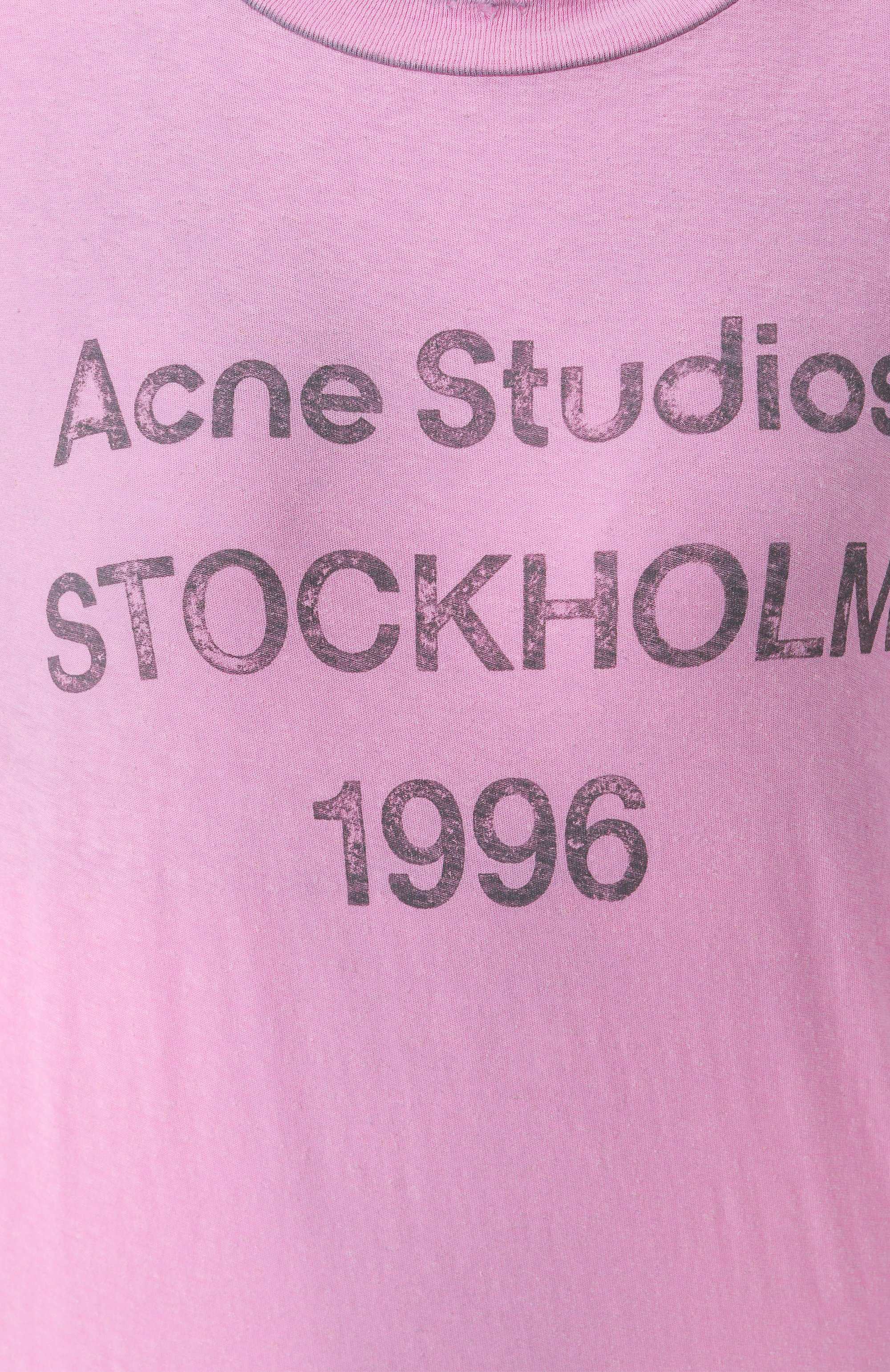 Хлопковая футболка ACNE STUDIOS, арт. FN-UX-TSHI000013/CL0196, фото 6