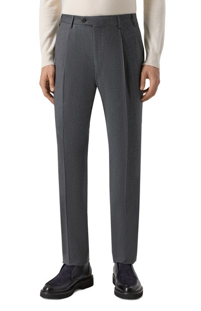 Шерстяные брюки CORNELIANI, арт. 265B03-2618581, фото 3