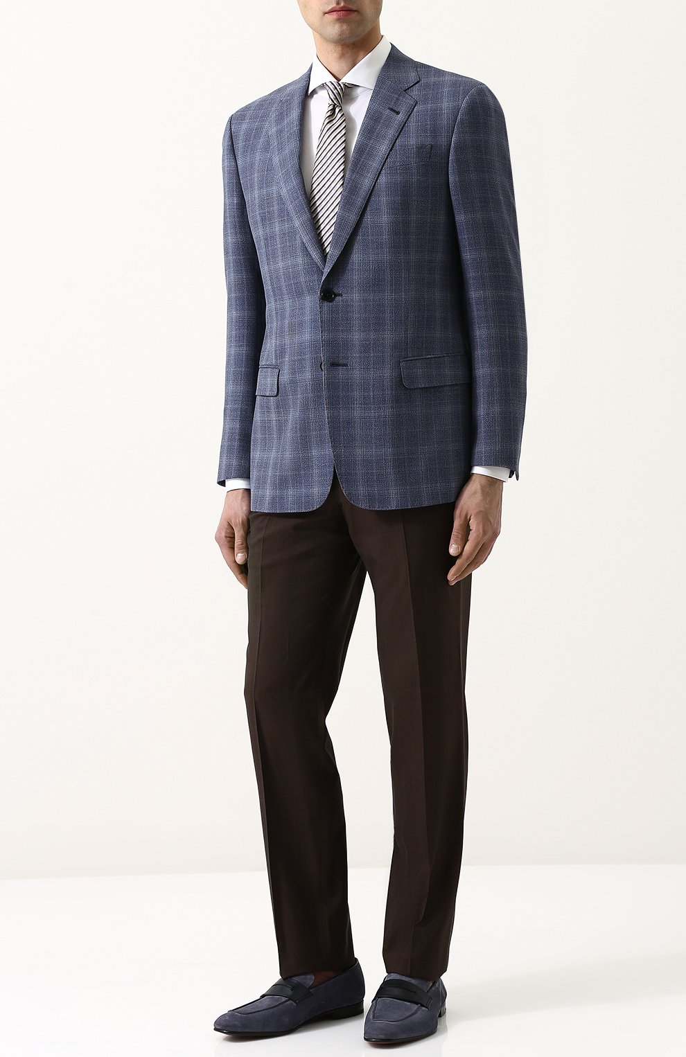 Однобортный шерстяной пиджак GIORGIO ARMANI, арт. WSGE20/WS849, фото 2